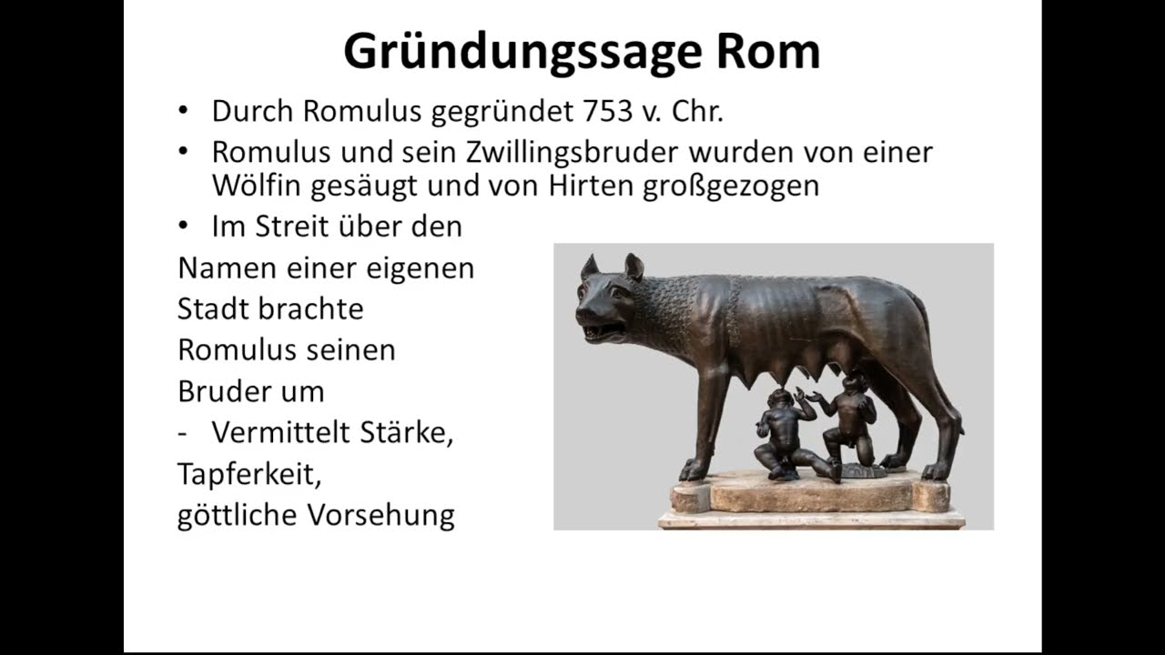 Römische Antike - Klasse 6 - Sek. I
