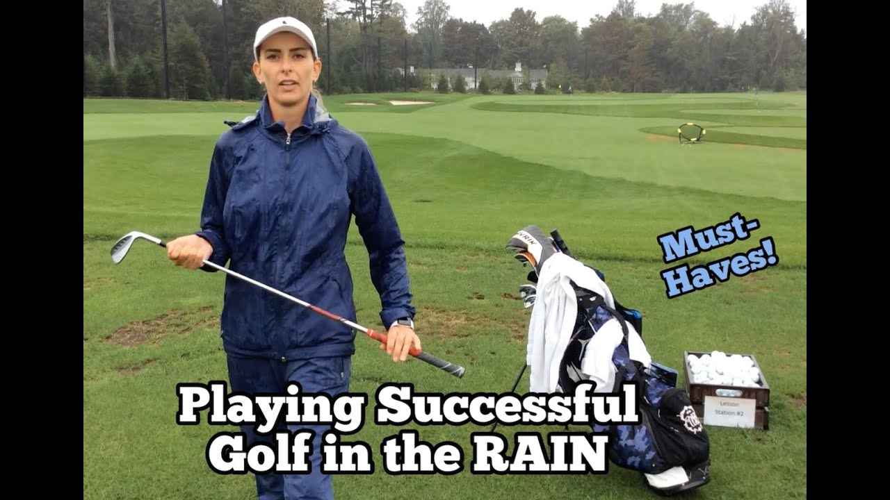 GOLF TIPS/TRICKS | Playing Successful Golf in the Rain