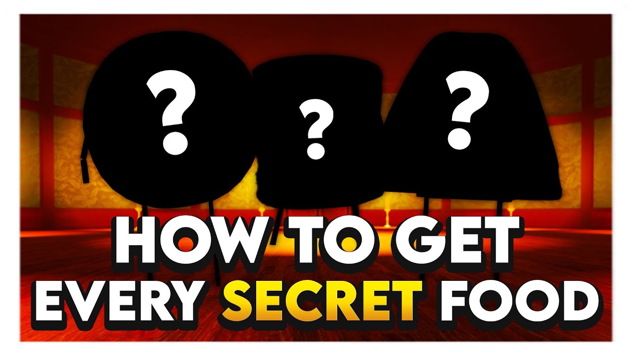 How To Unlock EVERY SECRET FOOD in Secret Staycation on Roblox! 🤫🎁