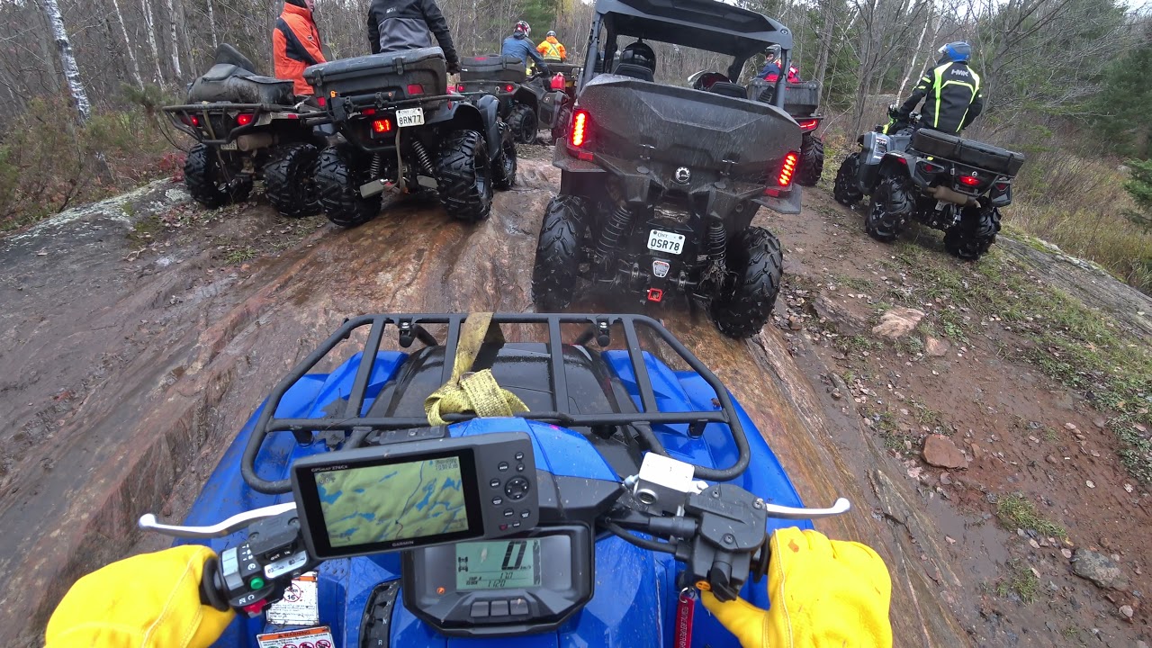 Haliburton, Ontario ATV 'Outhouse Ride' October 30, 2021