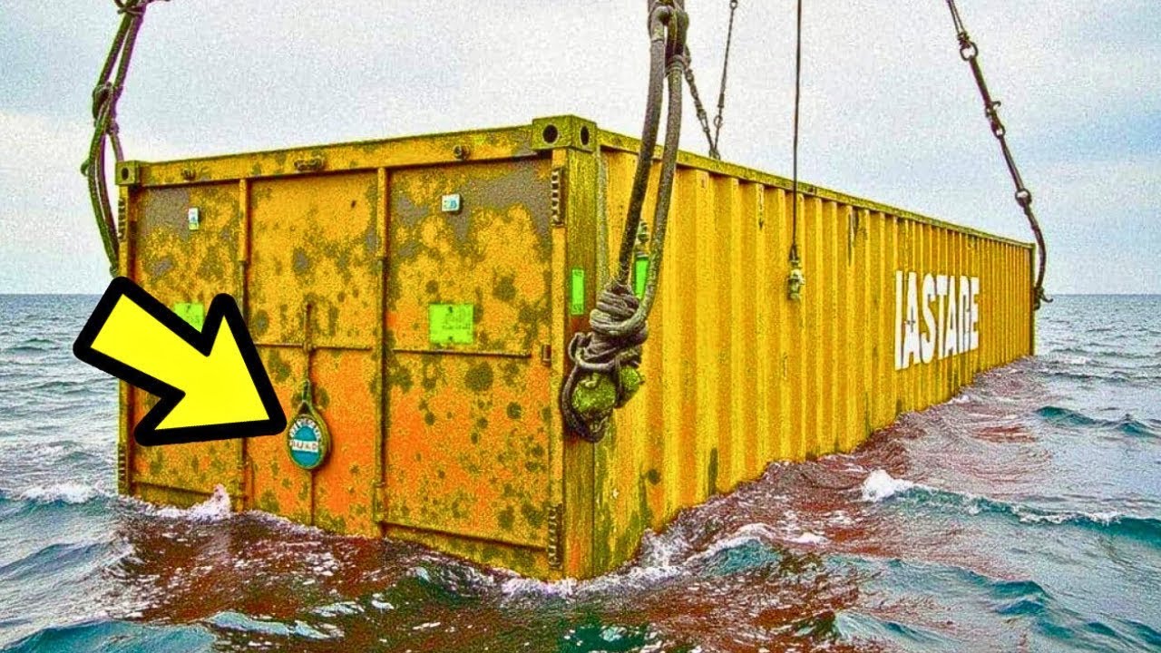 Ils pensaient que ce n&rsquo;&eacute;tait qu&rsquo;un conteneur maritime coul&eacute;, puis ils ont regard&eacute; &agrave; l&rsquo;int&eacute;rieur.