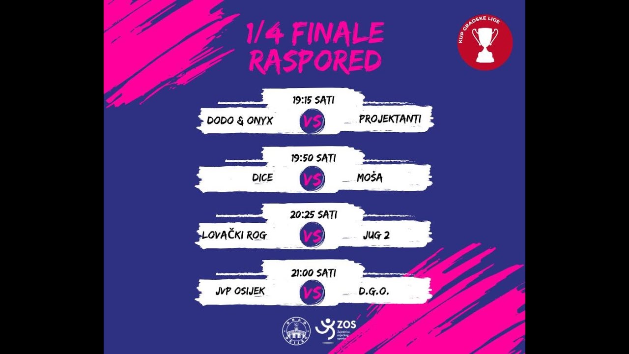 Gradska liga - 1-4 finala