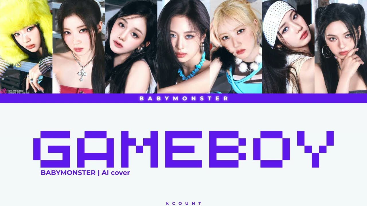 [AI cover] GAMEBOY - BABYMONSTER (Orig. by KATSEYE) | Color coded lyrics
