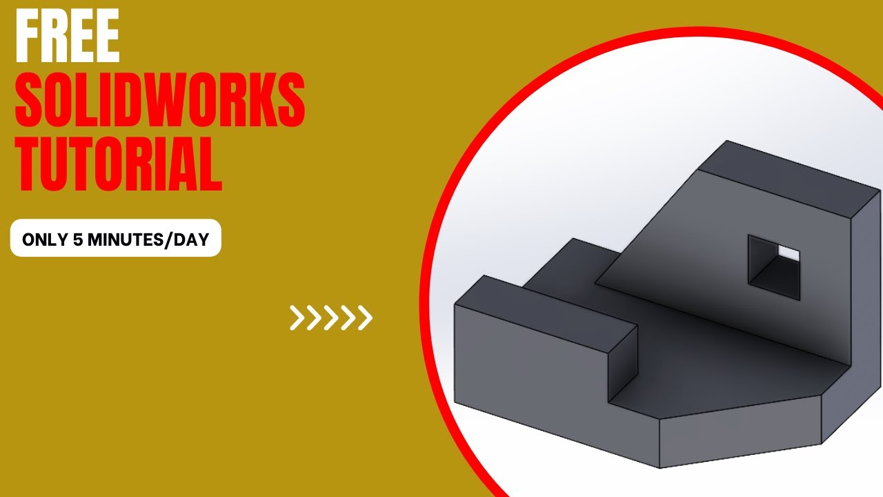 Solidworks Tutorial From ZERO (Lesson12) 👀 #creative #solidworks #learning