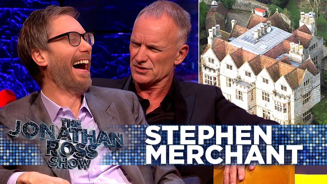 Stephen Merchant's Convinced Sting's Ghost Sighting Was A TV | The Jonathan Ross Show