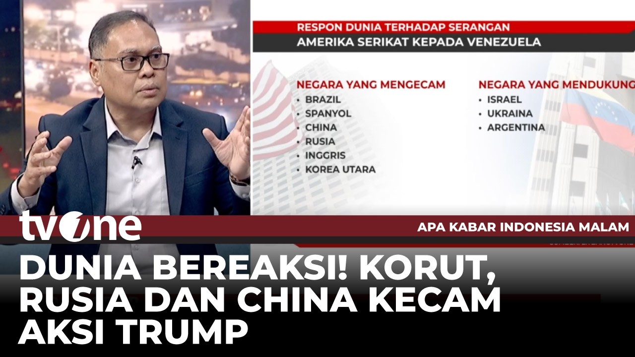 Sejumlah Negara Kecam Trump Soal Maduro, Peta Geopolitik Berubah? | AKIM tvOne