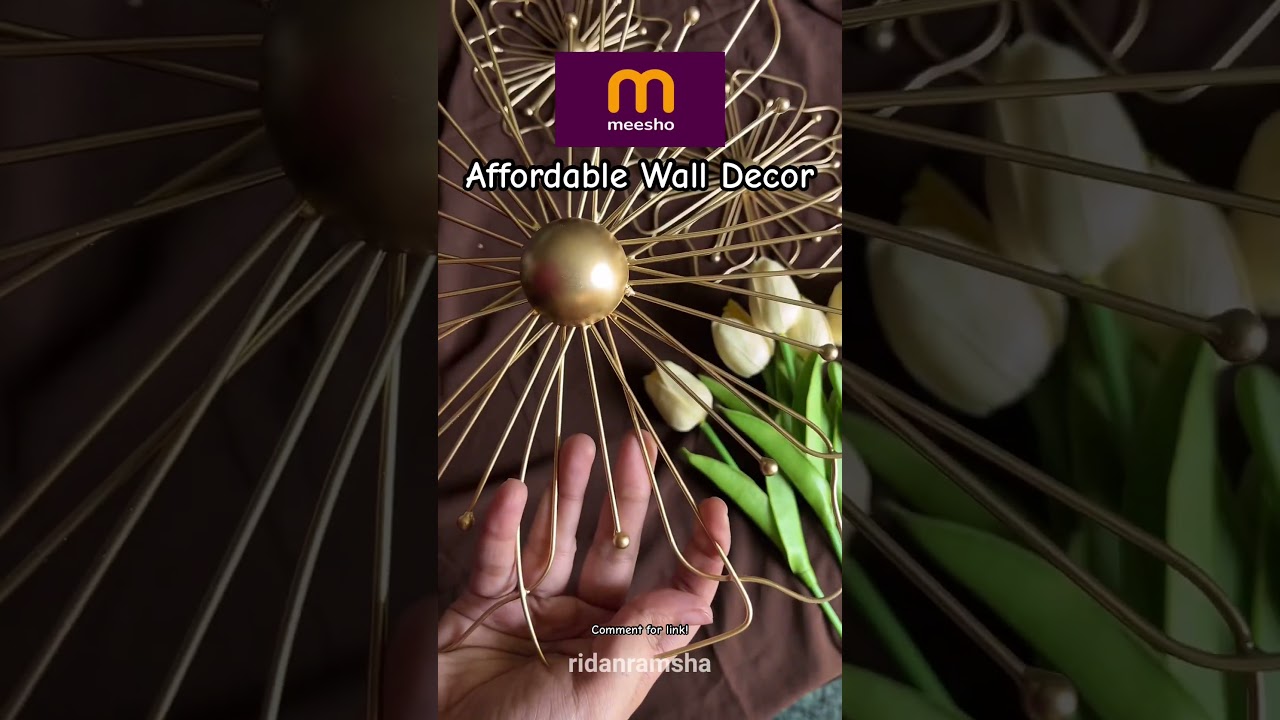 Affordable Home Decor Wall Decor From Meesho #youtubeshorts #meeshofinds #meesho #walldecor