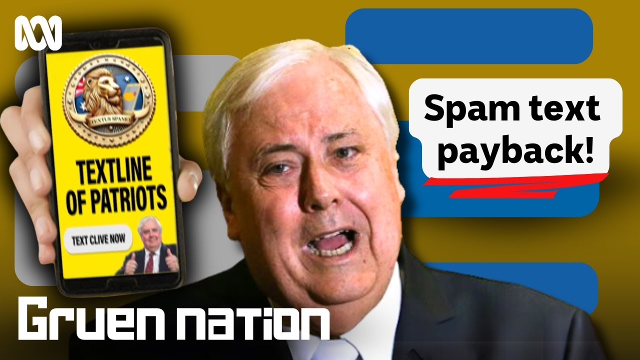 Move over Clive Palmer &ndash; it's time for the 'Textline of Patriots' | Gruen Nation | ABC iview