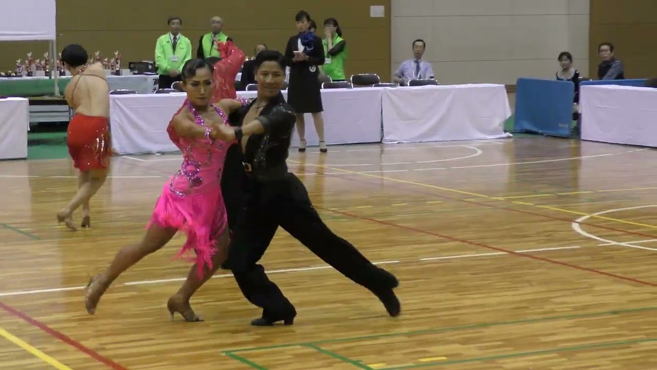 ロペス＆キンタロー。１次予選パソドブレ　2017ダンススポーツグランプリin仙台　4K動画