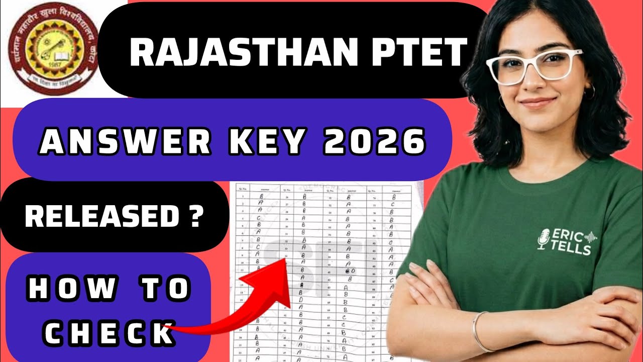 rajasthan ptet answer key 2026 | rajasthan ptet response sheet 2026