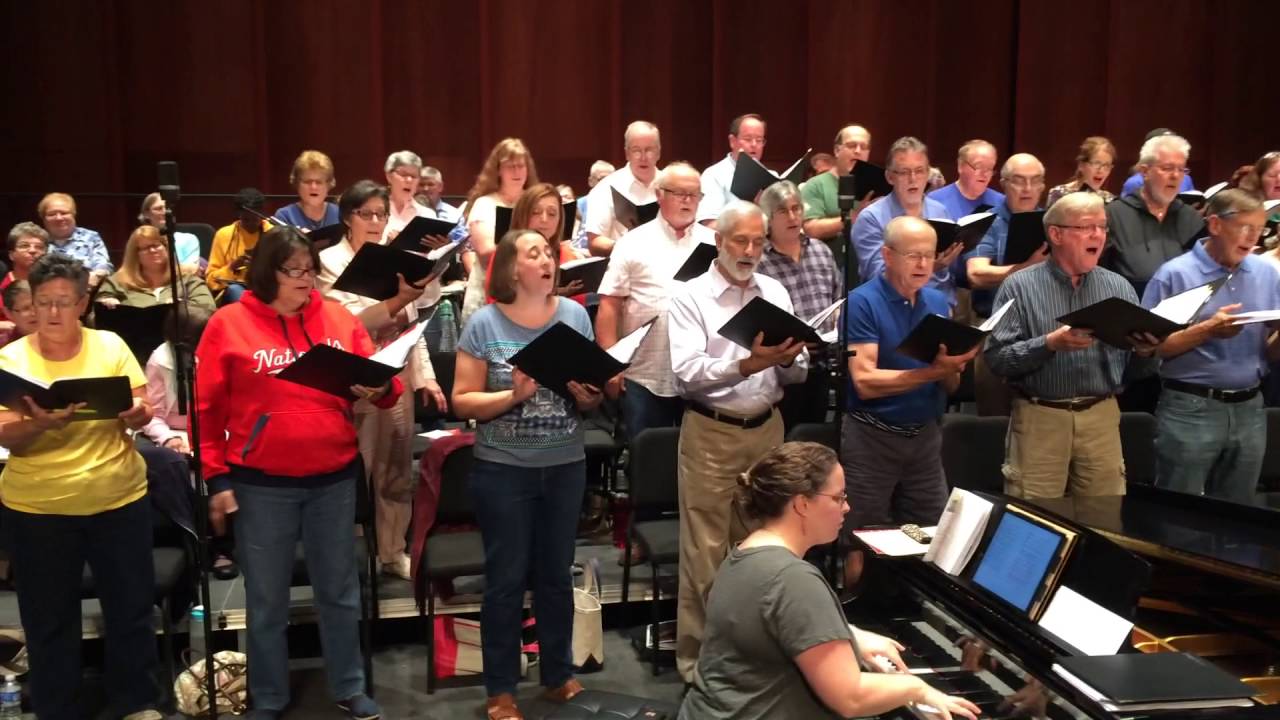 Manassas Chorale Ensemble rehearses 