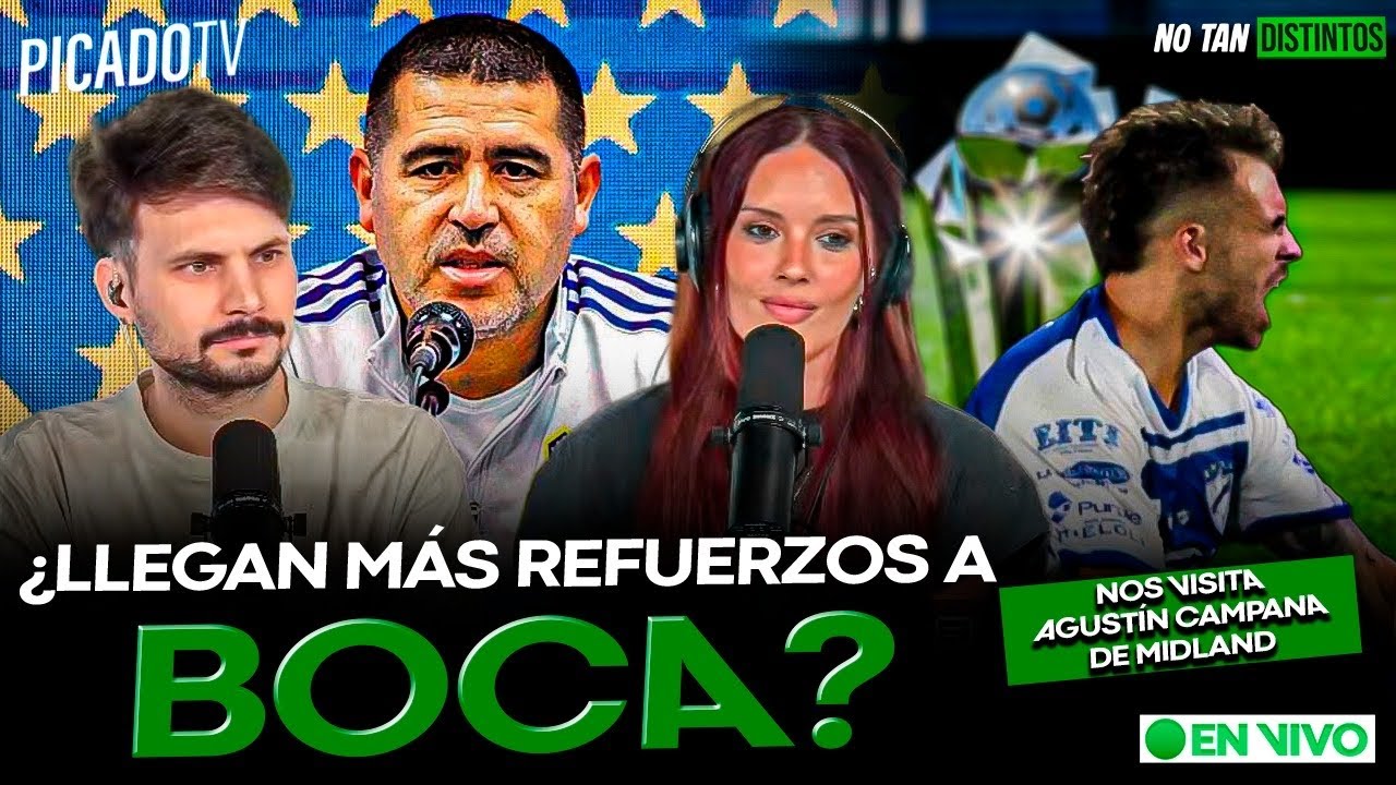 🔵VOLVIÓ EL FUTBOL ARGENTINO - AGUSTIN CAMPANA EN VIVO - NO TAN DISTINTOS EN VIVO