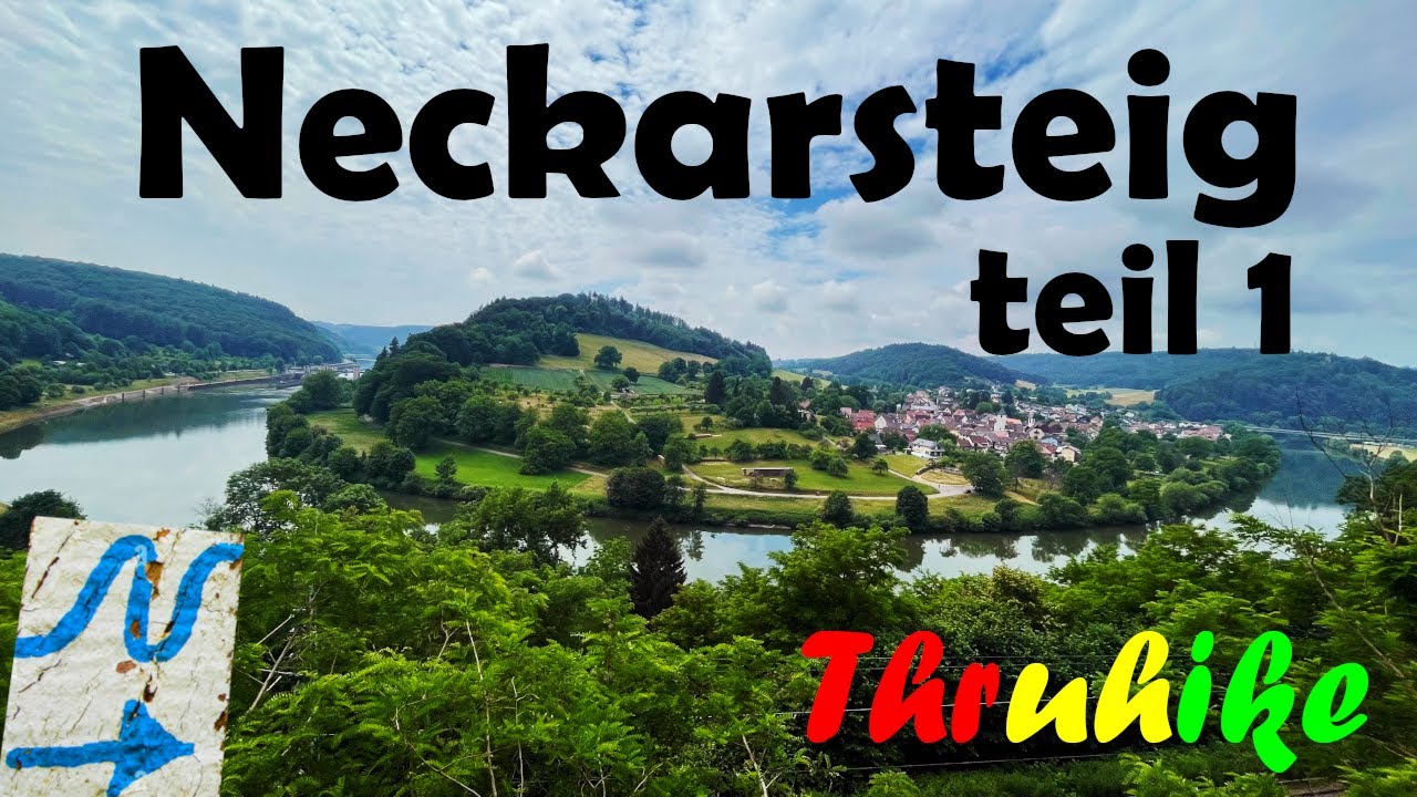 Neckarsteig 4-Tages Wanderung 1 #wandernindeutschland  #odenwald   #thruhike