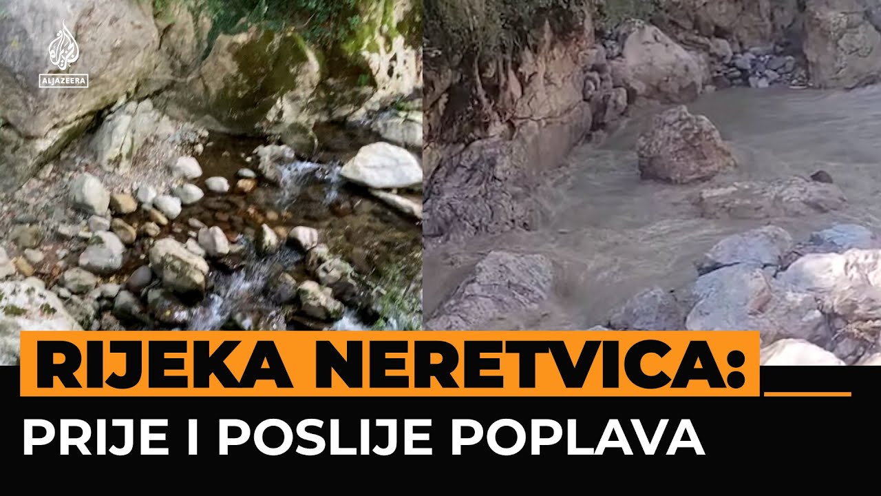 Stanovnik poplavljenog područja kod Konjica: Rijeka Neretvica neprepoznatljiva