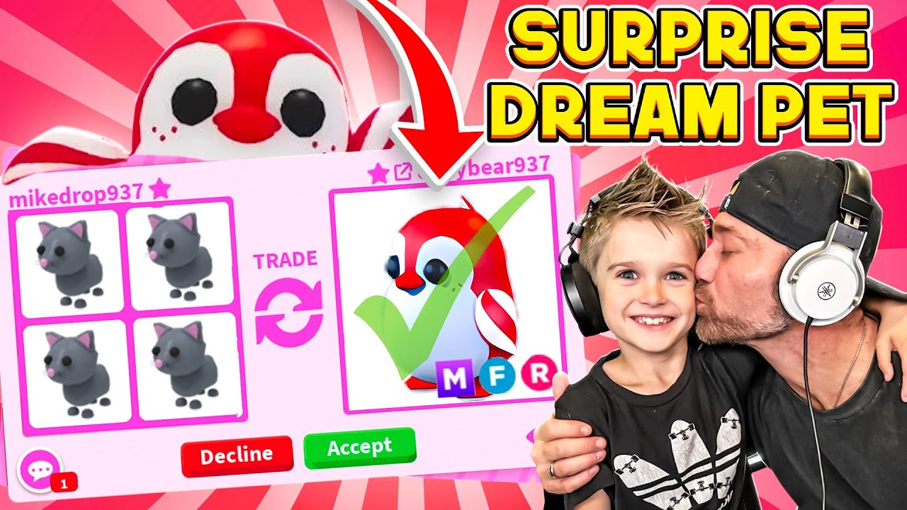We SURPRISE Colton With his DREAM Exotic MEGA Peppermint Penguin!