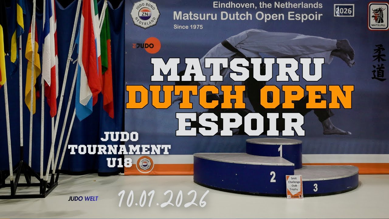 Teil 2 |🥋🇳🇱 Matsuru Dutch Open Espoir 2026 Eindhoven | Judo | Tatami 7
