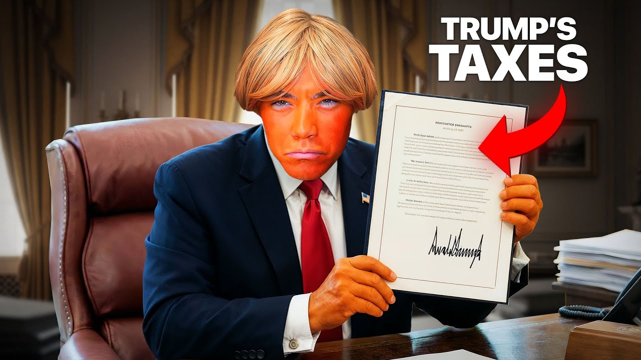 Trump Does His Taxes ASMR