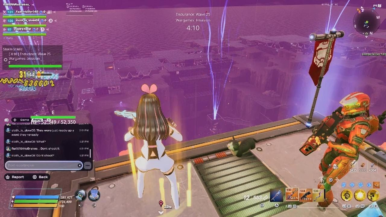 AFK Ufo 4 Player Aggro Test 🛸