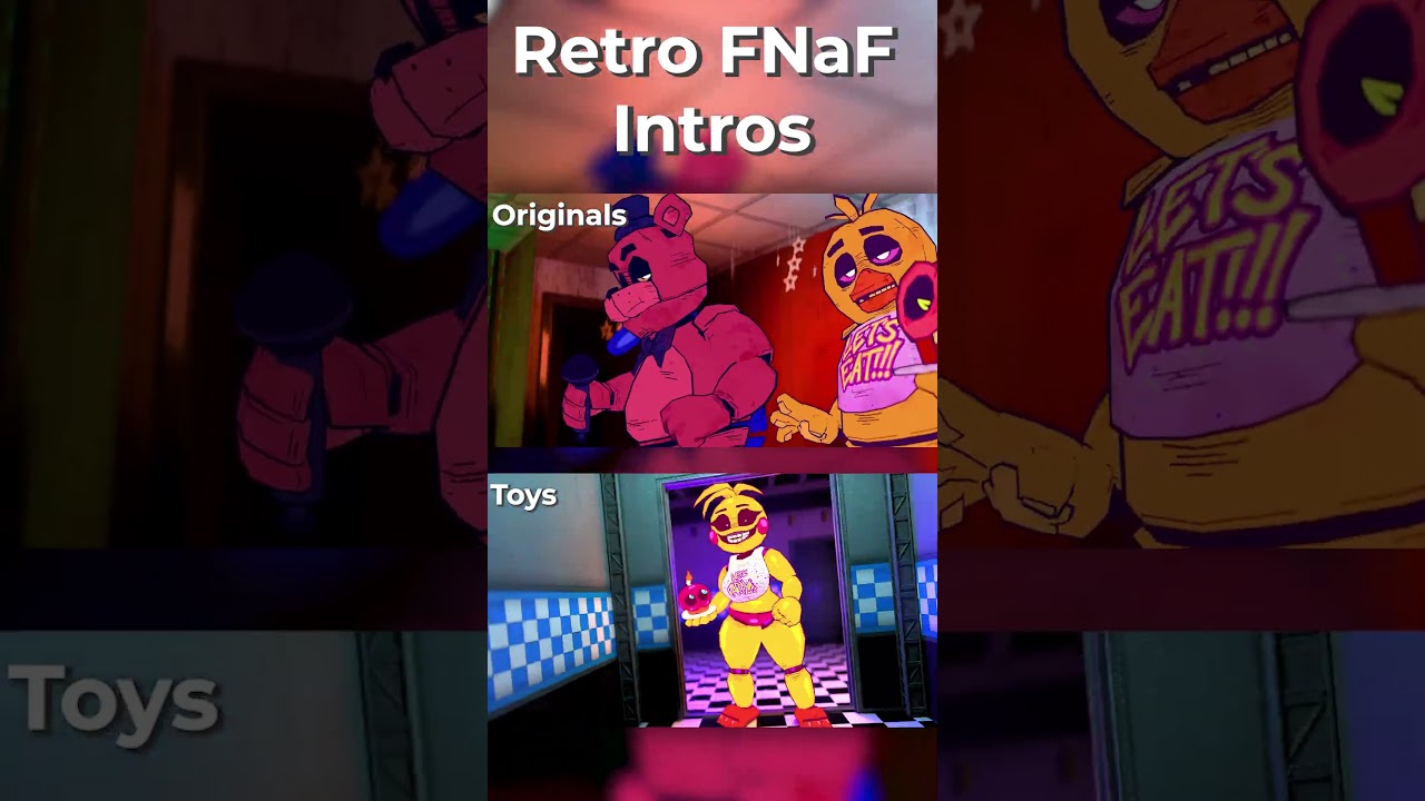 FNaF & Toy Animated Intros