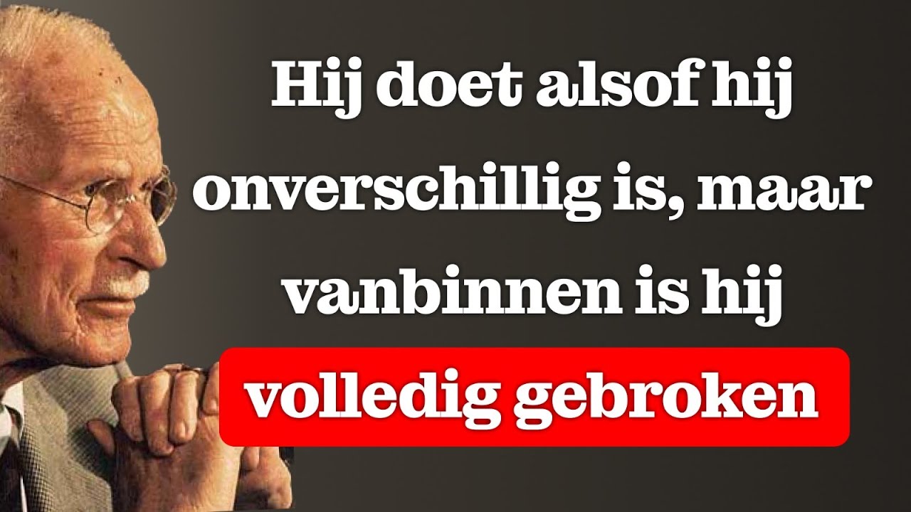 Wat niemand je vertelt over wat hij voelt als je stopt met hem te zoeken | Carl Jung