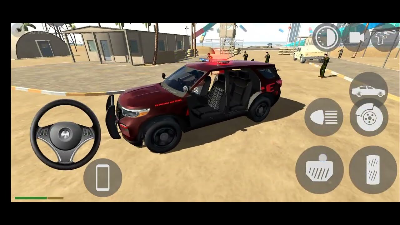 Indian bike 3d car driving accident police car #automobile #gamingvideos video gaming 