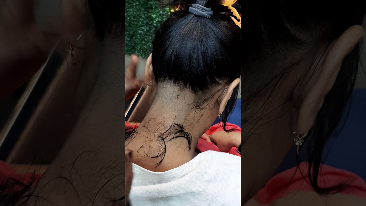 Nape / neck shave