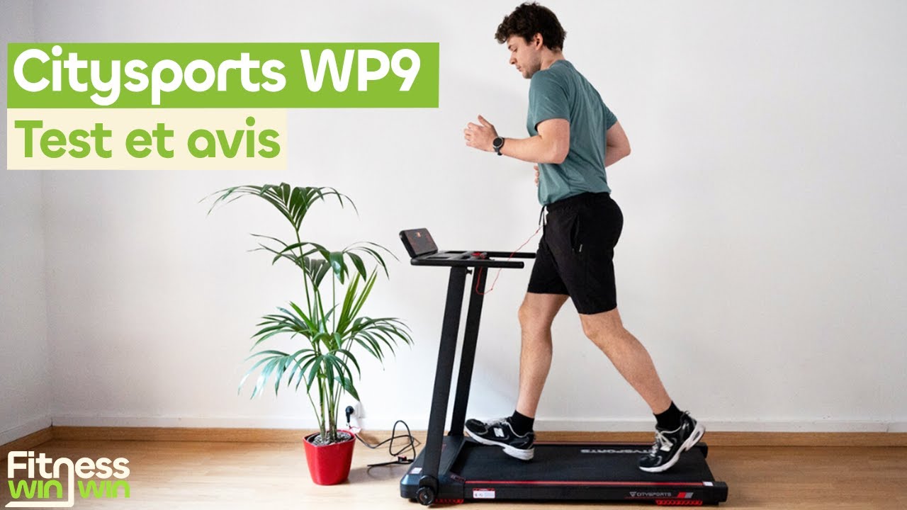 Tapis de course Citysports WP9 : Test et avis