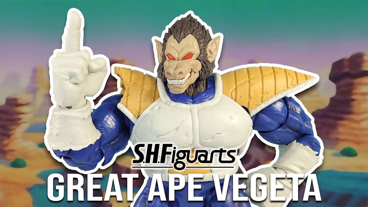 S.H. Figuarts GREAT APE VEGETA -Event Exclusive- Dragon Ball Z Action Figure Review!