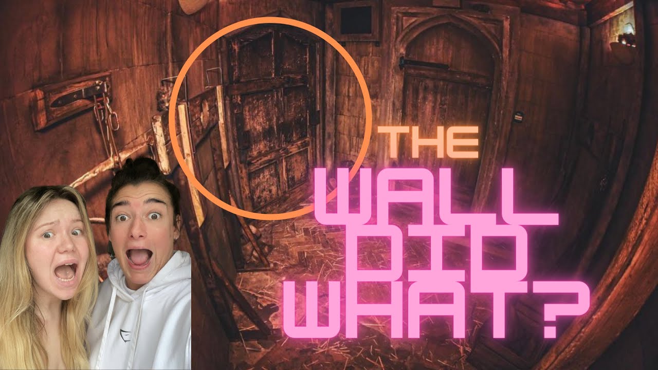 GEORGIA RIPPED DOWN A WHOLE WALL... WHAT?! Day out with us at Escape Rooms Cardiff.