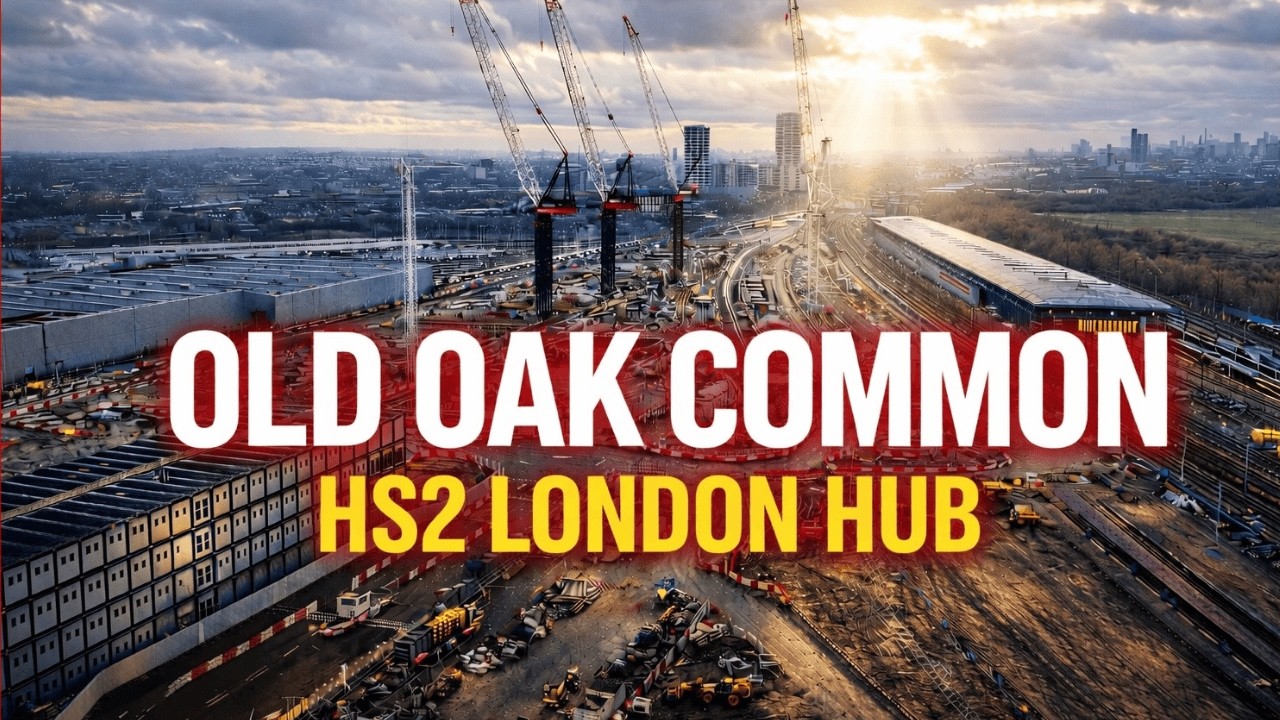 Old Oak Common HS2: London’s Rail Super-Hub - A Ghost Town Today