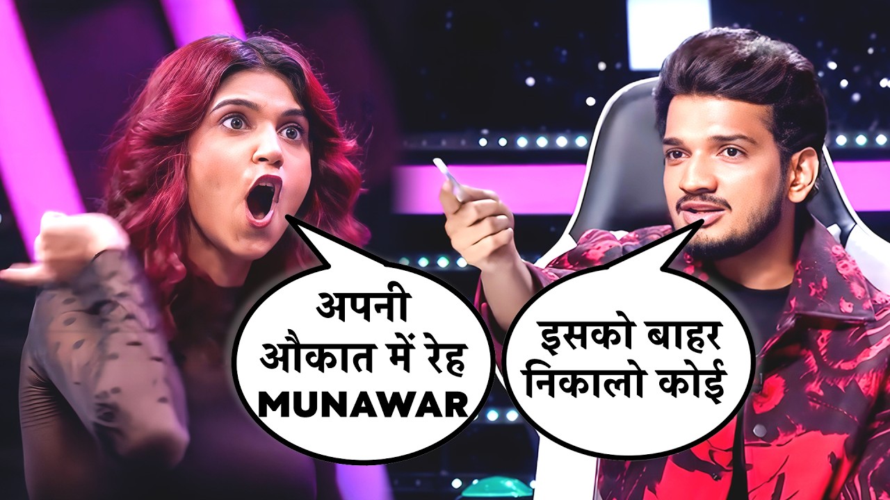 Munawar Aur Khyati Ke Beech Ho Gaya जोरदार लफड़ा😱| Playground | Best Gaming Reality Show #mustwatch