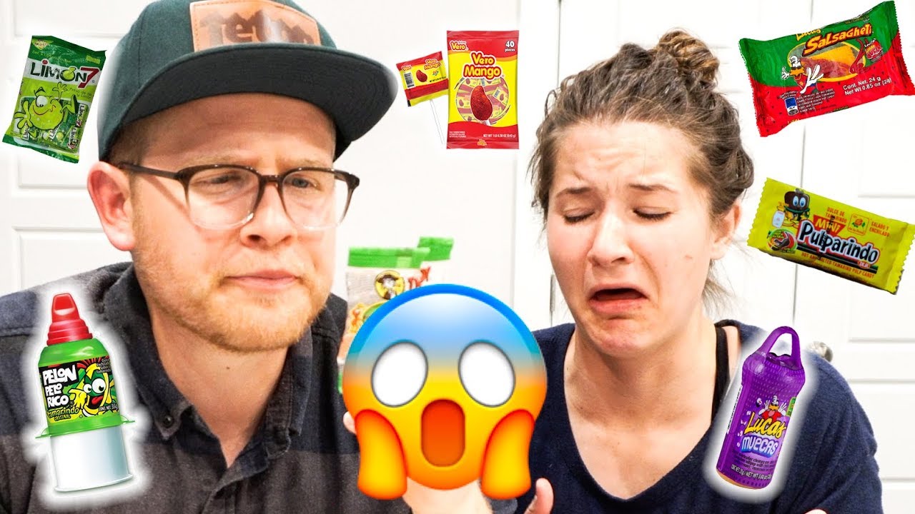 Trying MEXICAN Candy! ***Warning Gagging***