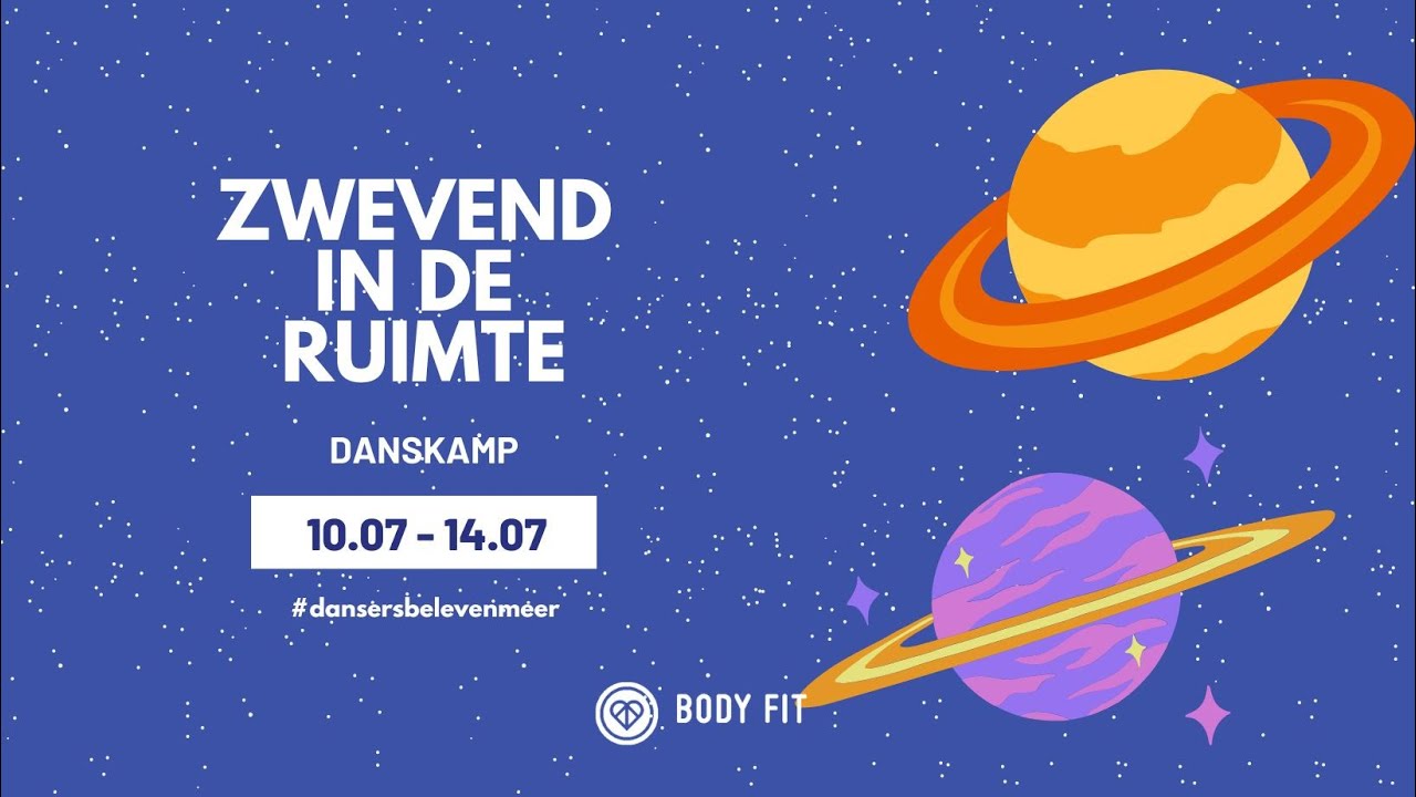 Danskamp | Mini | Raket naar de maan |Body Fit | Poperinge