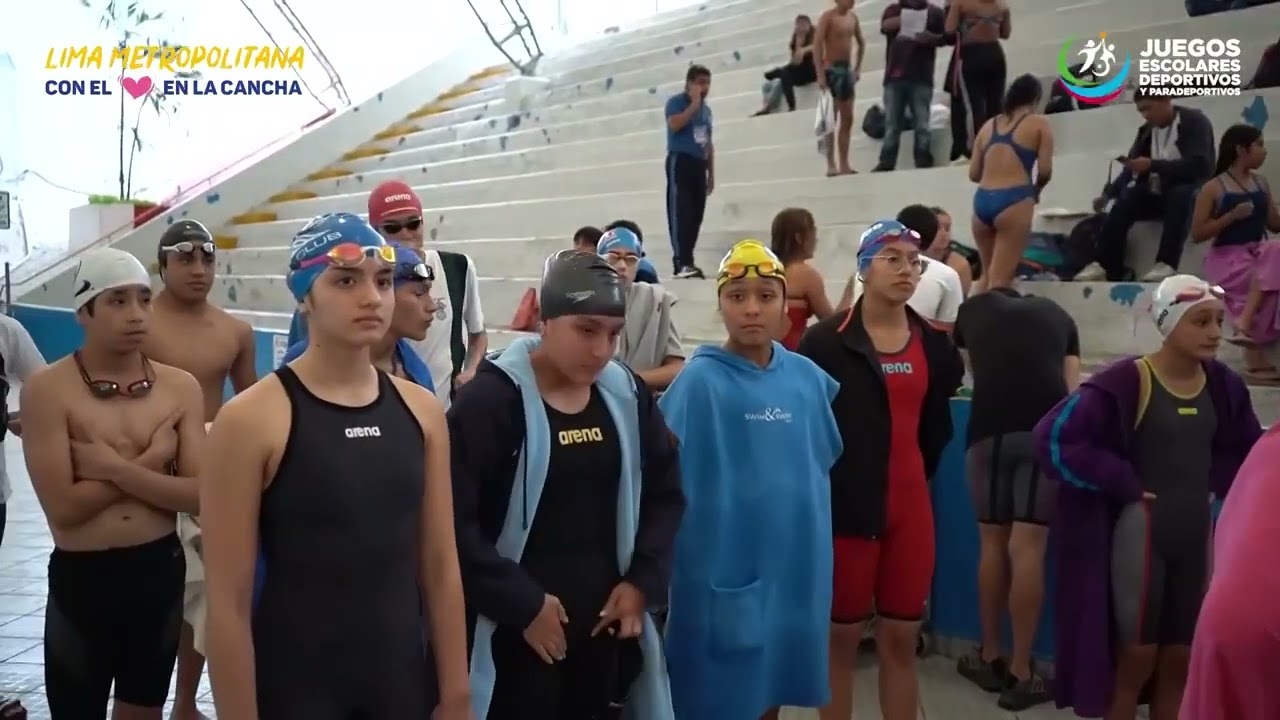 Competencia de natación - JEDPA
