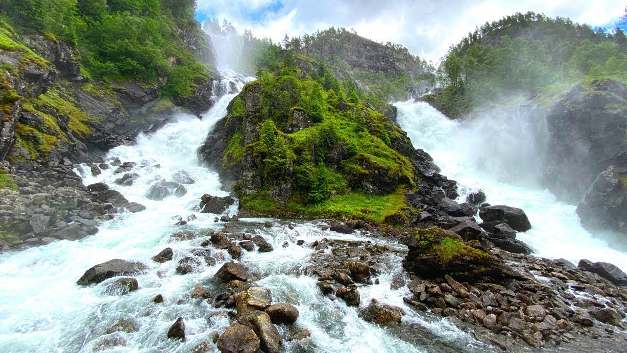 7 самых впечатляющих водопадов Норвегии!!