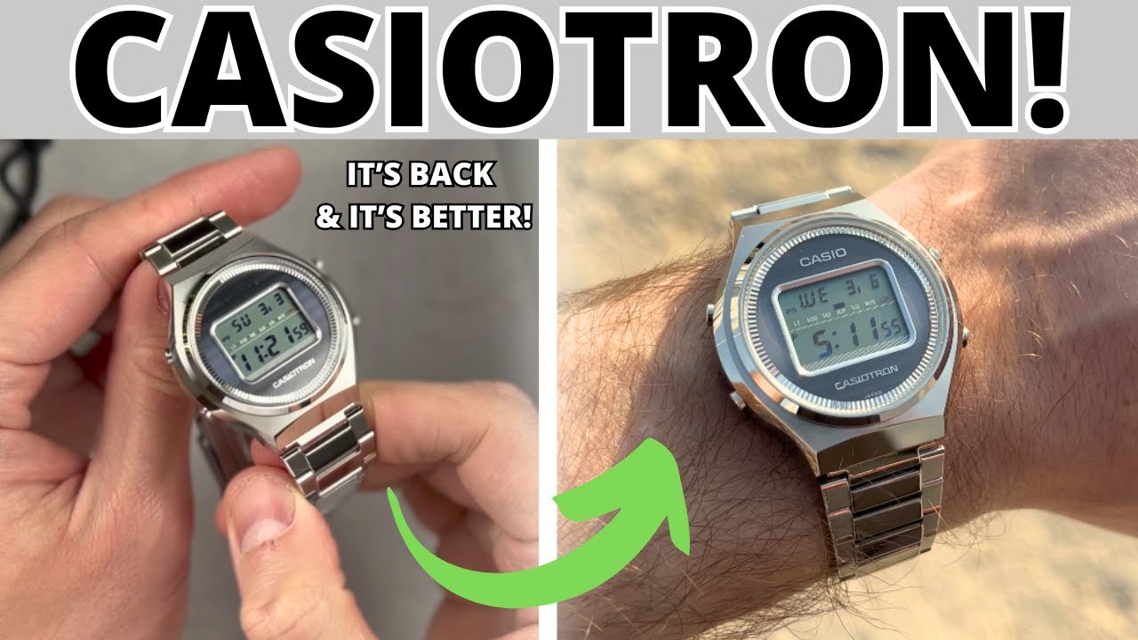 IT'S THE RETURN OF THE CASIOTRON! | CASIO TRN-50-2A!