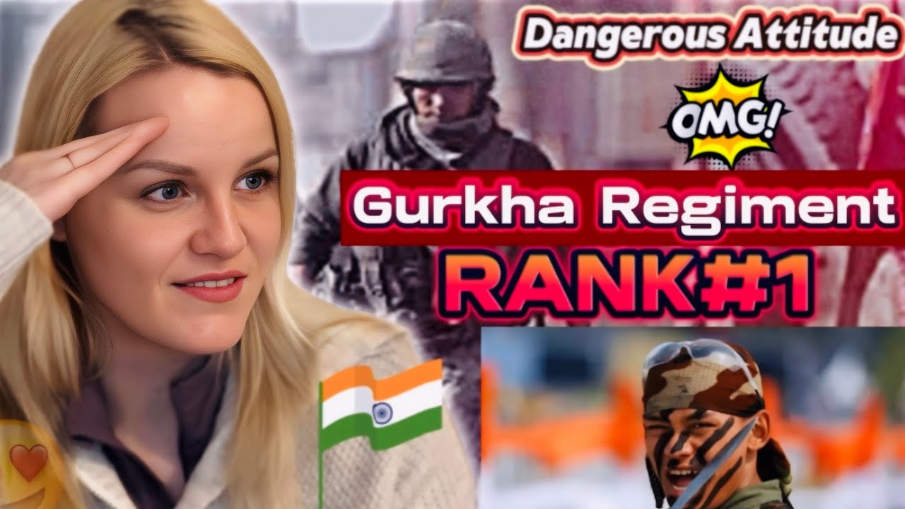 Gurkha Regiment Attitude Moments | Indian Army Dangerous Attitude | Reaction Video💥