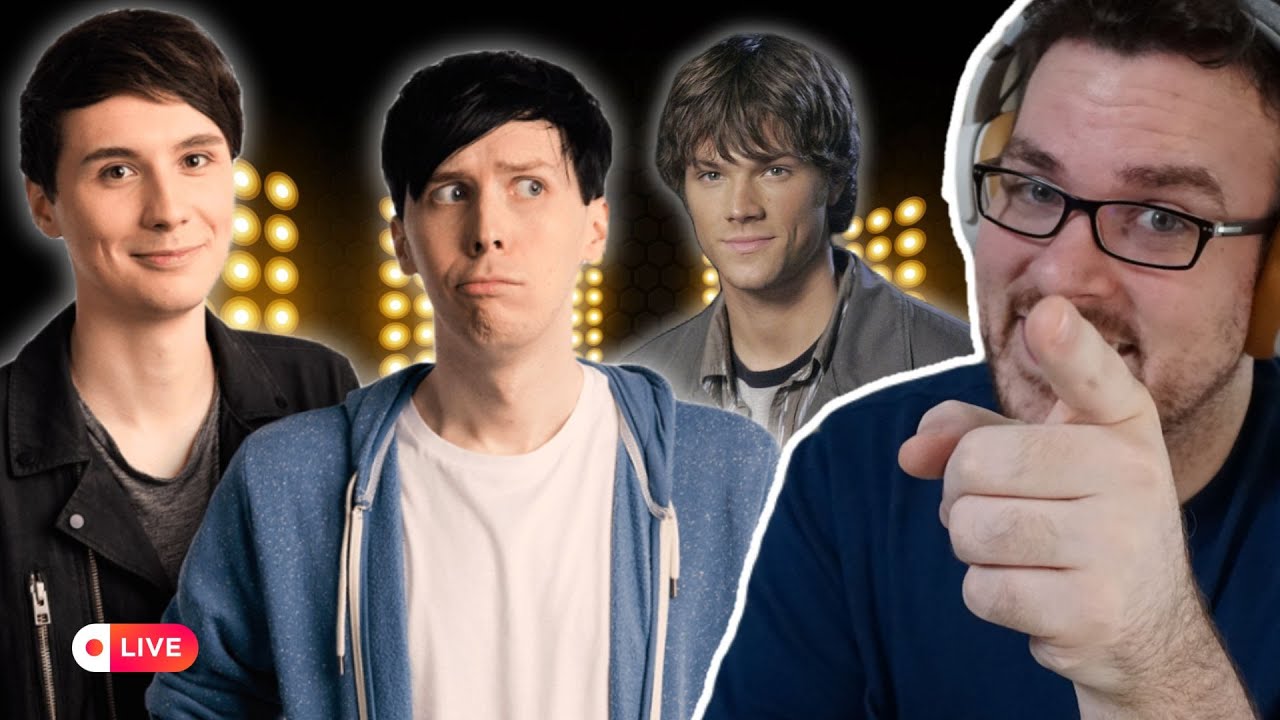 Reacting to Dan and Phil (Phan Twitter, Befriend Internet Stars), Supernatural, & X-Men edits!