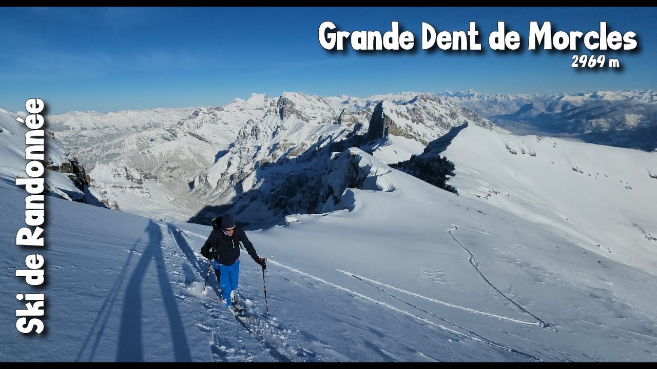 Ski de randonnée : Grande Dent de Morcles -  2969 m