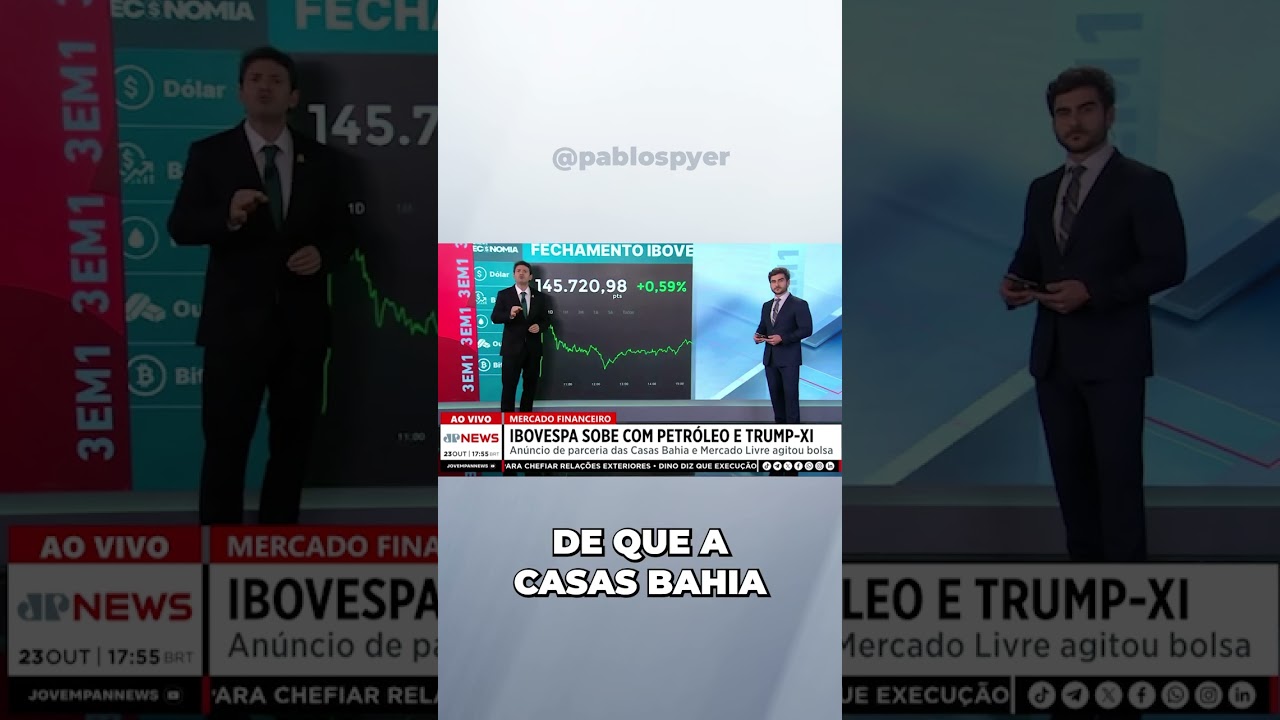 Bolsa tem alta com petr&oacute;leo e Trump-Xi