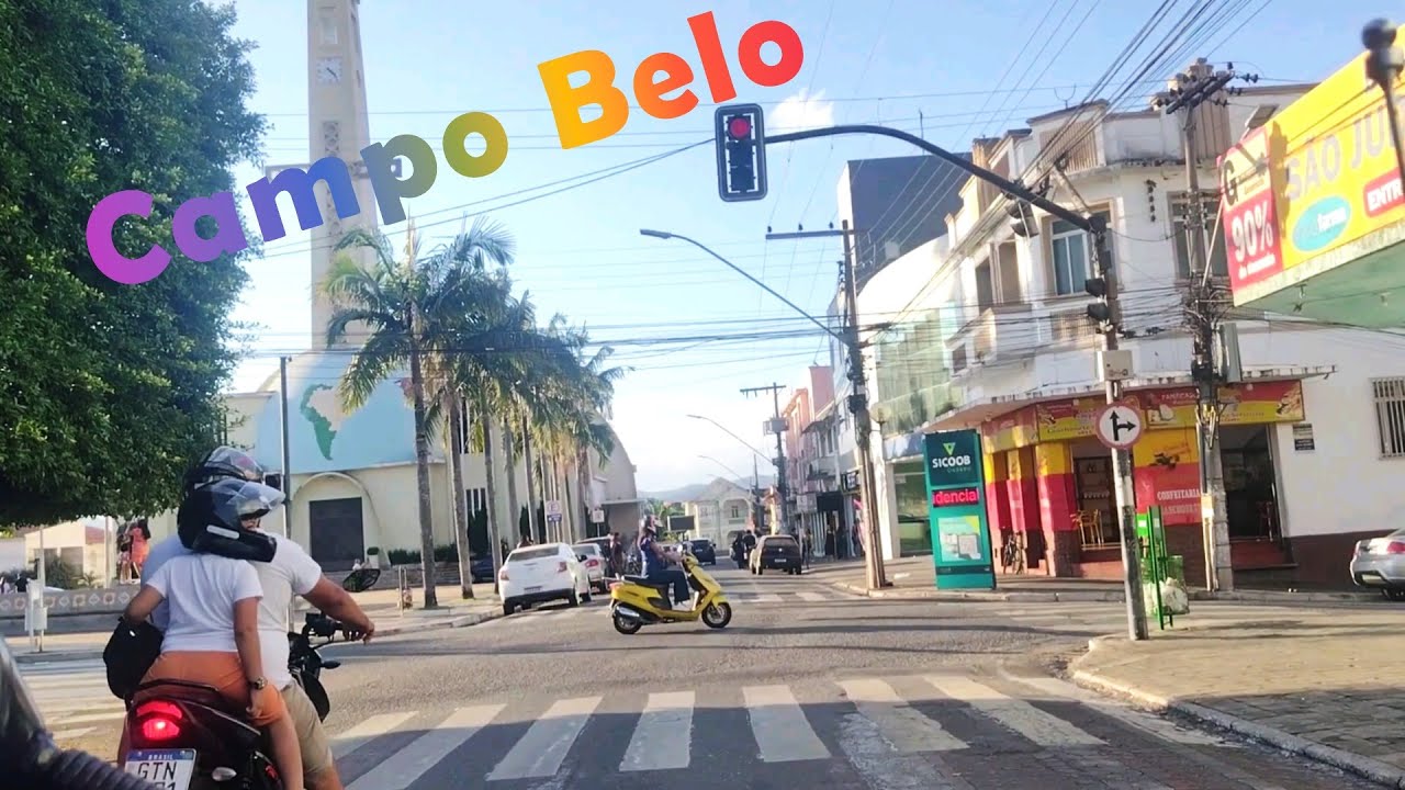 Um Giro no Centro de CAMPO BELO  MG