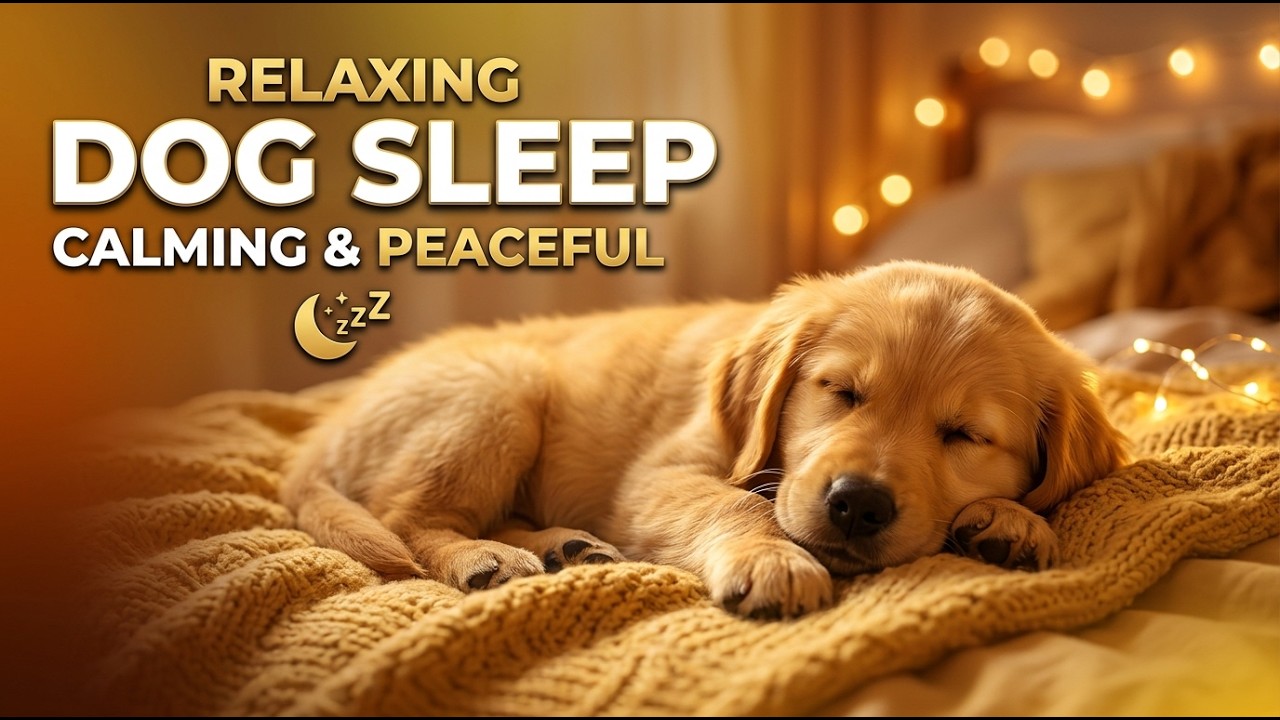 10 Hours of Deep Sleep Music for Dogs 🐶 Anti-Separation Anxiety Relief | Deep Sleep & Calm 💖 No Ads