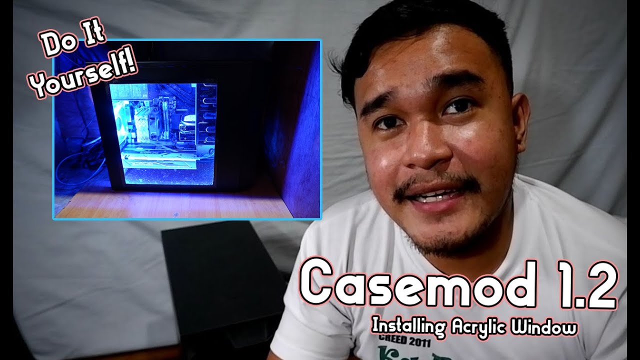 Installing an Acrylic Window! - My First PC Case Mod Attempt part 2