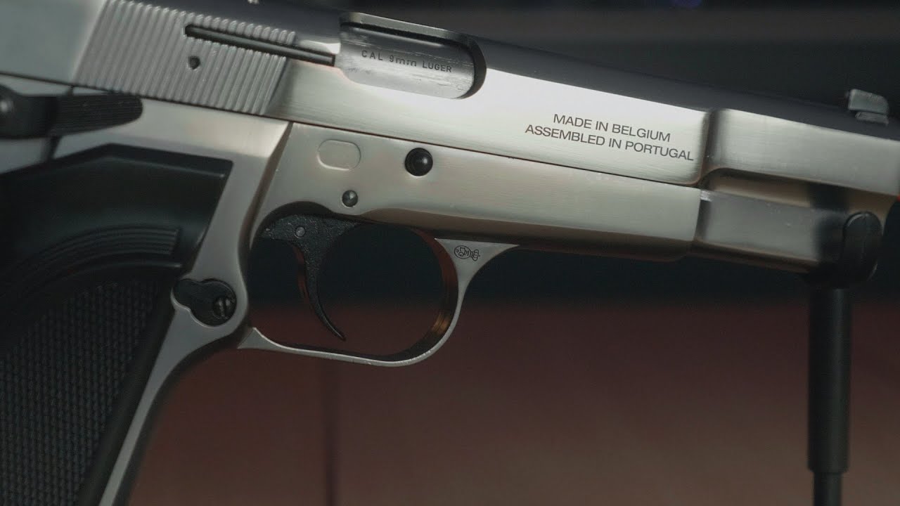 9mm콜트1911이라 불리는 명품 권총 (WE Browning Hi-Power GBB)
