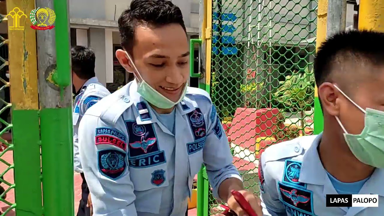 LOMBA ADU KETANGKASAN PETUGAS PENGAMANAN LAPAS PALOPO (Buka Gembok Kamar Hunian Warga Binaan)