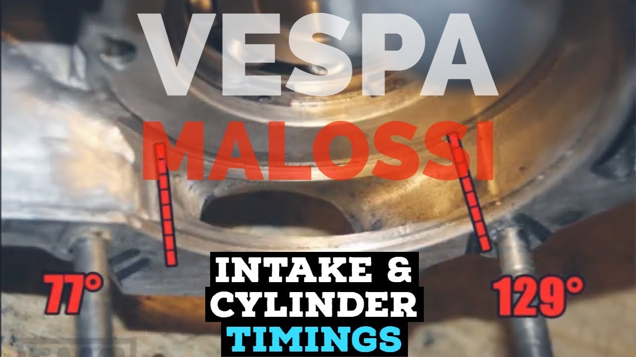 vespa MALOSSI 210 measurement / MALOSSI SPORT / rotary valve tuning / FMPguides - Solid PASSion /
