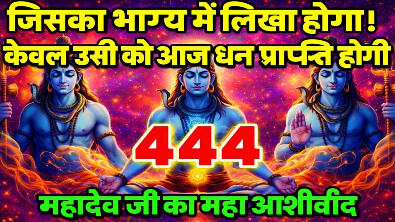 🌈🕉 25 जनवरी 2026 का महादेव जी का संदेश | जरूर सुनें | Mahadev Message Today #godmessage