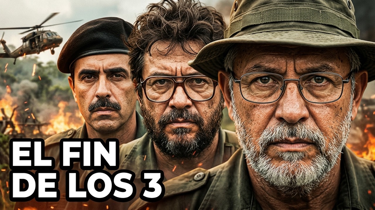 Así terminaron los 3 Cabecillas las FARC más importantes
