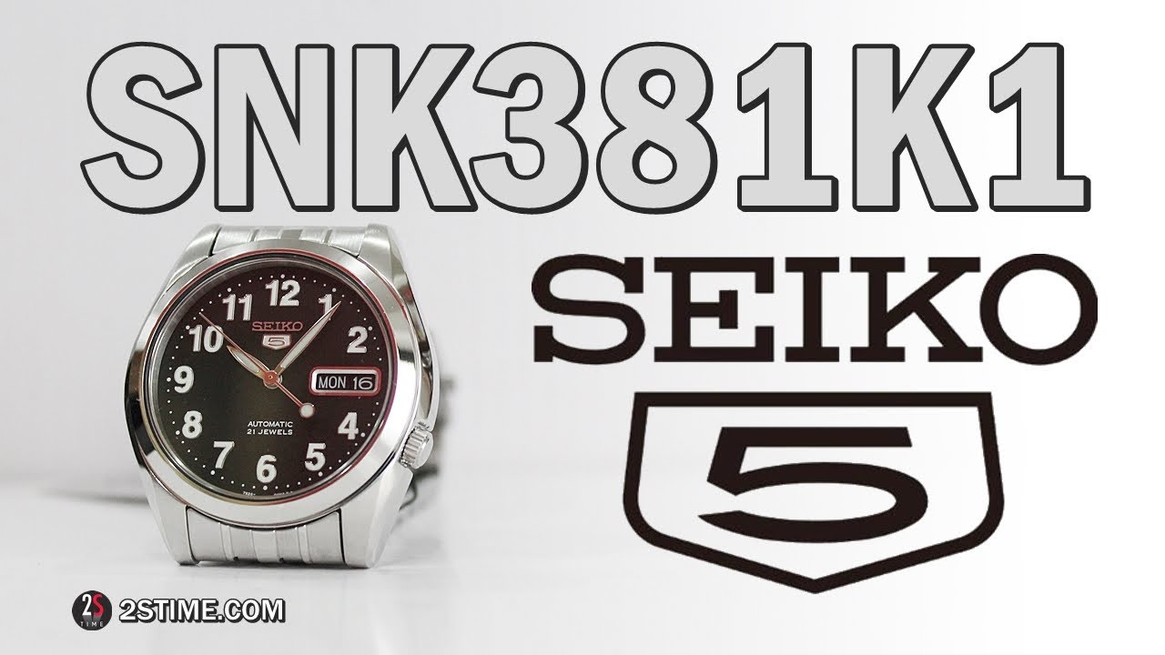 SEIKO 5 Series SNK381K1 | A Vintage Dial Watch Under 150