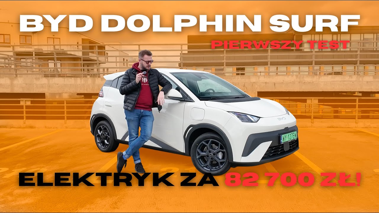 BYD Dolphin Surf 2025 TEST PL. Sprawdzam elektryka, kt&oacute;rego ceny startują od 82 700 zł!